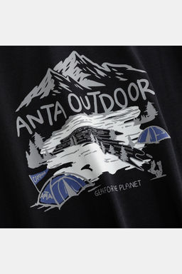 Футболка Черный ANTA OUTDOOR SS Tee  фото 5