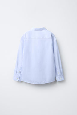 PLAIN TEXTURED DRESS SHIRT - Zara фото 2