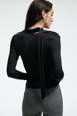 Top con detalle de fular - H&m фото 5