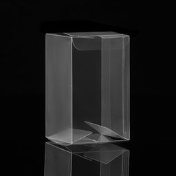 Цена за 5 шт. Складная коробка из PVC 6 x 6 x 10 см