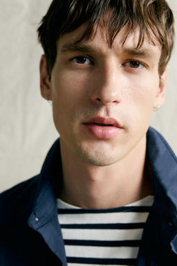CAMISA RELAXED FIT ALGOD?N ?NDIGO / ?ndigo - Zara фото 6