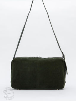 Сумка женская кожаная 6060L d.green Polina&Eiterou в Новосибирске