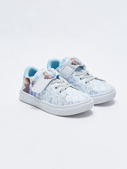 Frozen Lisansl? Ba?c?kl? C?rt C?rtl? K?z ?ocuk Spor Ayakkab?