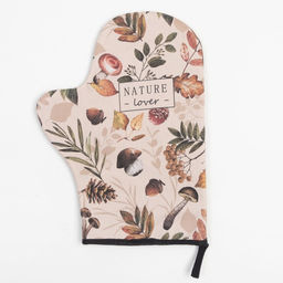 Варежка-прихватка Nature forest 20х28см,саржа, 100% хлопок, ватин 250г/м2 - Этель фото 2