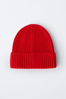 GORRO PUNTO B?SICO / Rojo - Zara фото 4