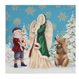 Новогодний набор салфеток Этель Christmas time, 40х40см 4 шт  фото 7