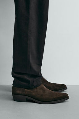 POINTED TOE COWBOY BOOTS - Zara фото 8