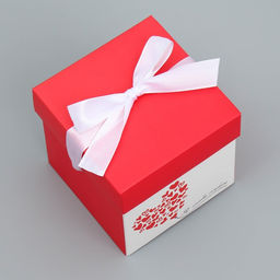 Цена за 2 шт. Коробка подарочная складная, упаковка, «Люблю тебя», 10×10×10 см