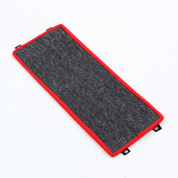 Когтеточка угловая, 55×11 см, с пропиткой, ковролин, цвет МИКС