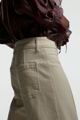 Wide High Ankle Jeans - H&m фото 12