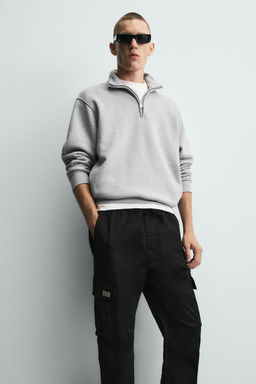 PANTAL?N CARGO SLIM FIT / Negro - Zara фото 5