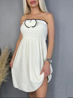 Парео женское для бани и сауны Леди-ПЛОМБИР микрофибра