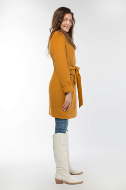 01-08665 Пальто женское демисезонное - El podio фото 5