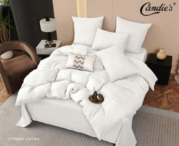 КПБ Candies Страйп сатин (узкая полоска) CANSSY001 Семейный