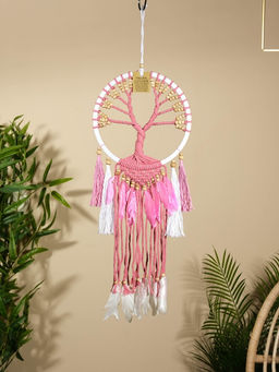 Ловец снов «Розовое дерево», 22×60 см