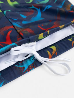 20124730017, Трусы купальные детские для мальчиков Kirbuik темно-синий - Acoola фото 2