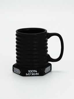 УЦЕНКА Кружка - болт керамическая 100% мужик, 400 мл