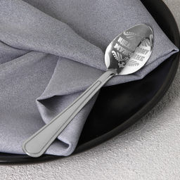 Цена за 2 шт. Ложка чайная с гравировкой Для настоящего мужчины, h=14 см