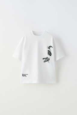 RUBBERISED CROCODILE T-SHIRT