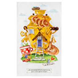 Полотенце Этель Душистый чай 40х73 см, 100% хлопок, саржа 190 гр/м2  фото 2