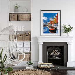 ФРЕЯ Пазл 1000 элемент. PZL-1000/93 Красочная Норвегия