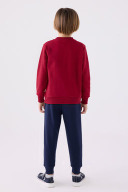 Boy Bordeaux Pajama Set Неожиданная скидка в корзине - U.s. polo assn фото 4