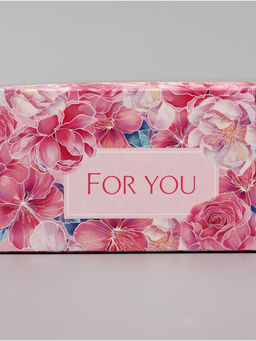 Цена за 5 шт. Коробка подарочная для макарун «Для тебя», 18×5.5×5.5 см