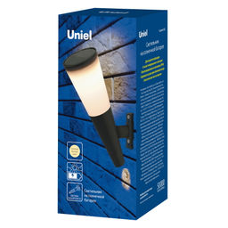 USL-F-156/PM210 MADRID Cветильник настенный на солнечной батарее. 1 светодиод. Теплый белый свет. 1*АА Ni-Mh аккумулятор в/к. IP44. TM Uniel - Volpe фото 7
