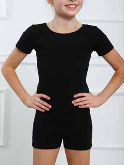 К-01 Купальник спортивный 2 (чёрный) - Милаша фото 5