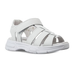 Сандалии для девочек из натуральной кожи Юничел  фото 4