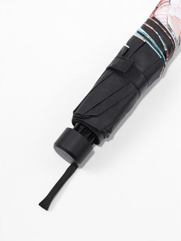 Зонт механический Фауна, эпонж, 4 сложения, 8 спиц, R=48/55 см, d=96 см, МИКС