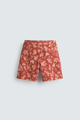 BA?ADOR LARGO ESTAMPADO FLORAL / Rojo claro - Zara фото 8