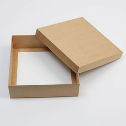 Цена за 2 шт. Коробка подарочная складная крафтовая, упаковка, 26×26×8 см
