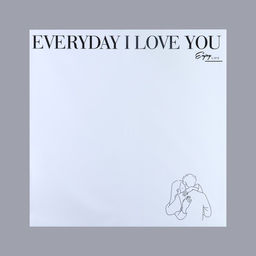 Цена за 10 шт. Плёнка двухсторонняя Love you, белый, 56 56 см - Дарите счастье фото 2