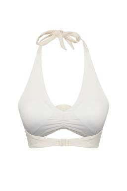 TRENDYOLMILLA Ekru Ucgen Cicek Aplikeli Bikini Ustu TBESS25BU00017  фото 3