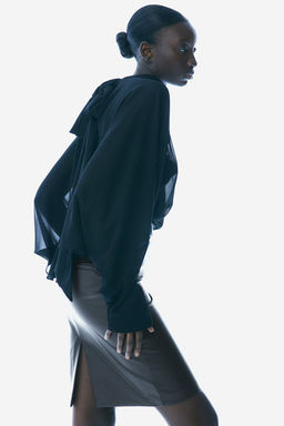 Falda de tubo a la rodilla - H&m фото 4