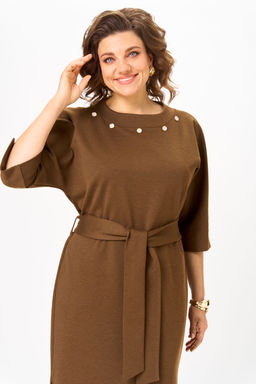 Платье Bonna Image 997/3 горчичный