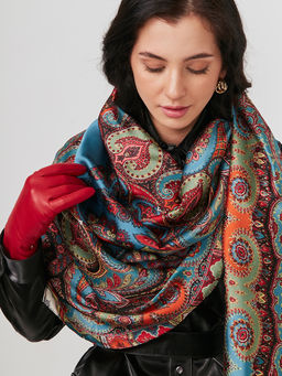 Большой, мягкий, тонкий и очень нежный двусторонний палантин - Tantino фото 6