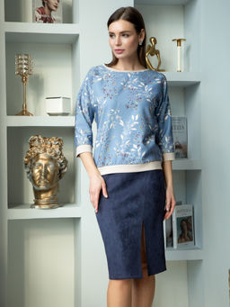 06-796 Джемпер - Guinda фото 6