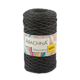 Пряжа ARACHNA Macrame Mini 80% хлопок, 20% полиэстер 4 шт. х 250 г  10 г 200 м  20 м