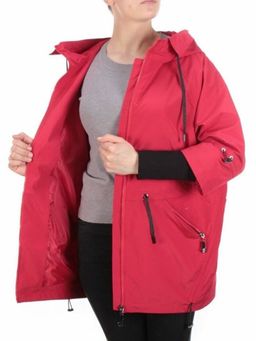 FY-227 CRIMSON Ветровка женская АЛИСА (65% хлопок, 35% полиэстер) - Fashion фото 9