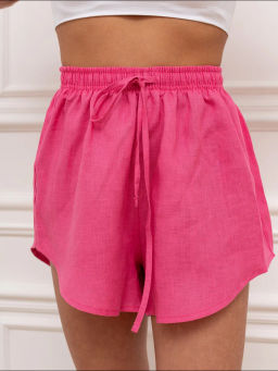 Шорты женские Лён-1 Белый - Modamica фото 17