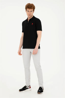 U. S. Polo Assn / Мужская черная футболка - U.s. polo assn фото 4