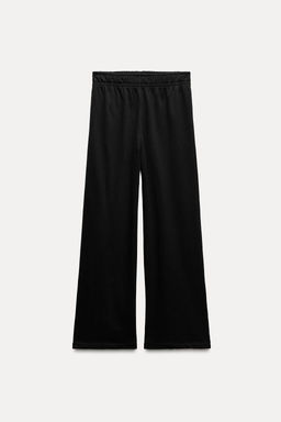COTTON STRAIGHT-LEG TROUSERS - Zara фото 13