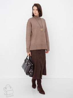 Сумка женская 58302S d.gray Velina Fabbiano-Safenta в Новосибирске