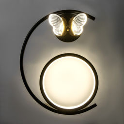 Бра «Бабочка» LED 15 Вт 4000К черный 26×10×36 см