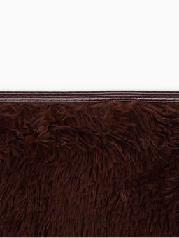 Ковер с ворсом «Этель», 60×90 см, коричневый