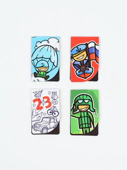 Подарочный набор, ежедневник А5, магнитные закладки, ручка С днем защитника отечества - Artfox фото 6