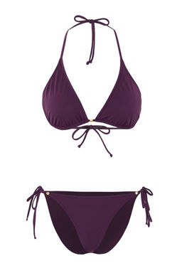 TRENDYOLMILLA Siyah Ucgen Aksesuarl? Regular Bikini Tak?m? TBESS25BT00055  фото 22