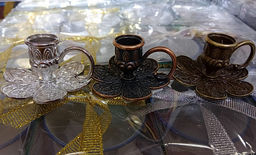 Подсвечник МИКС под свечу и подставка под благовония конусы металл - Сандаловый дом фото 2